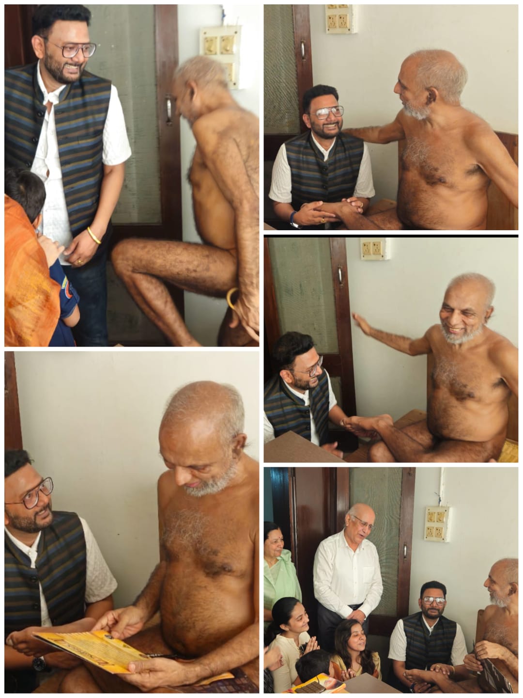 अखिल भारतीय सामाजिक मंच द्वारा अभिनंदन पत्र